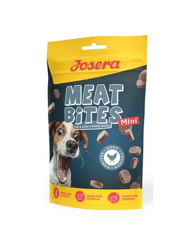 JOSERA Meat Bites Mini Chicken recompensa caine rasa mica 70g cu pui