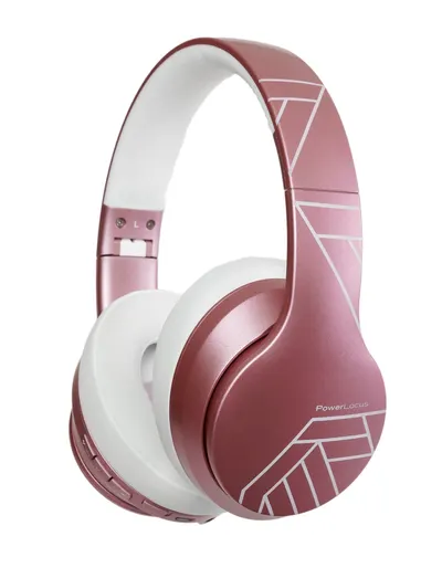 Căști wireless PowerLocus - P6, roz