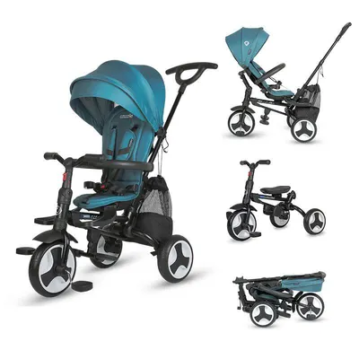 Tricicleta ultrapliabila Coccolle Spectra Plus, Atlantic Blue