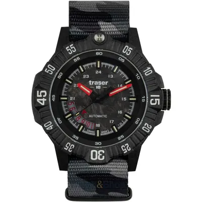 Ceas Traser Traser H3 110960 Mens Watch P99 A Tactical Carbon Automatic 46mm 20ATM