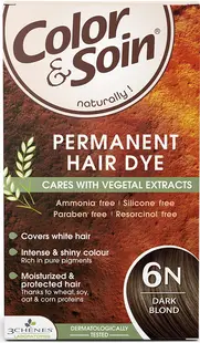 3 Chenes Color & Soin Vopsea de păr, 6N Culoare blond închis