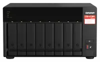 NAS QNAP 873A 8-Bay, CPU AMD Ryzen V1000 series V1500B 4C/8T 2.2GHz, RAM 8GB (1x 8GB) DDR4 (2 x SODIMM slots, max. 64GB, suport