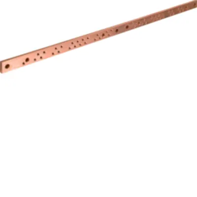 Bară Cu perforată, filet M6 630A 30X10 L880
