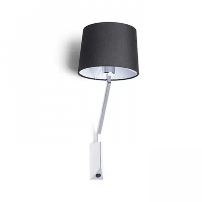 SHARP Corp de iluminat aplica negru crom 230V E27 42W