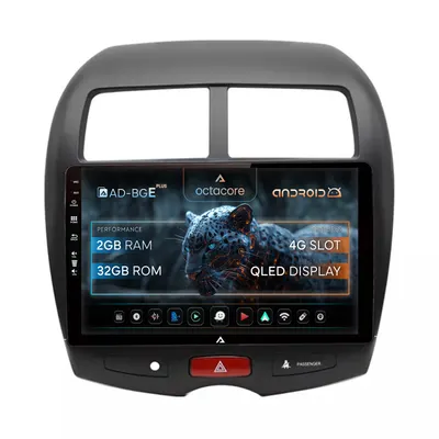Navigatie Mitsubishi ASX Peugeot 4008 (2010-2018), Android, E-Octacore 2GB RAM + 32GB ROM, 10.1 Inch - AD-BGE10002+AD-BGRKIT267