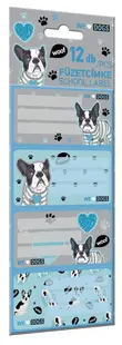 Etichete Lizzy Card We Love Dogs Woof - 12 buc