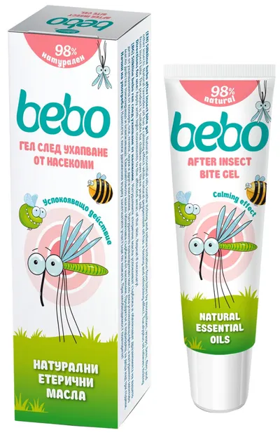 Gel calmant pentru înțepături de insecte Bebo, 20ml