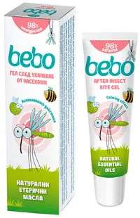 Gel calmant pentru înțepături de insecte Bebo, 20ml