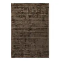 Covor maro țesut manual din viscoză 120x180 cm Noemi – Vikosa