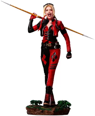 Statuetă Iron Studios DC Comics: The Suicide Squad - Harley Quinn, 21 cm