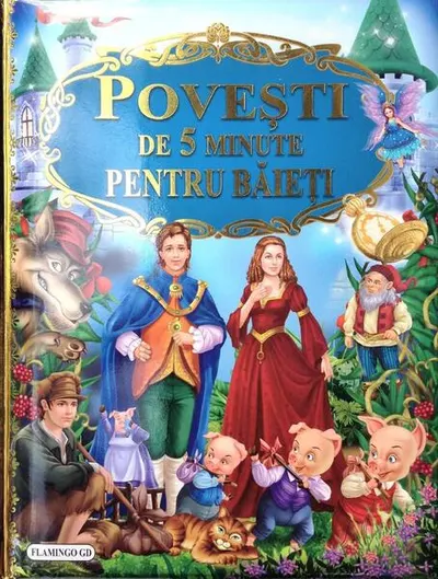 Povești de 5 minute pentru băieți - Hardcover - ***