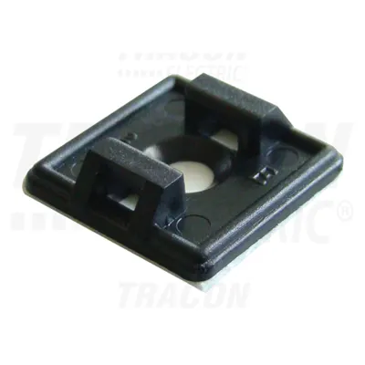 Talpa autoadeziva pt.fasete,2 directii de introducere,neagra TALP191-2 18,7×18,7mm, d=4,4mm,PA6.6