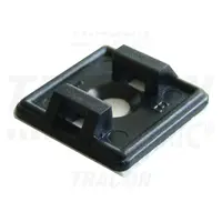 Talpa autoadeziva pt.fasete,2 directii de introducere,neagra TALP191-2 18,7×18,7mm, d=4,4mm,PA6.6