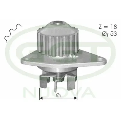 Pompa apa GGT PA10017