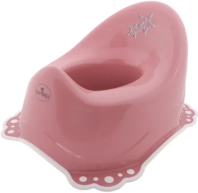 Oliță anatomică pentru copii Lorelli - Little Stars, Pink
