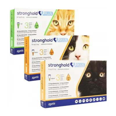 Stronghold Plus Pisica, 1 pipeta