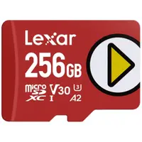 Card de Memorie Micro SD cu Adaptor LEXAR LMSPLAY256G-BNSNG 256 GB