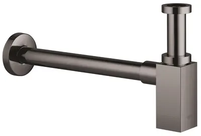 Sifon lavoar Grohe Eurocube, reglabil, metal, lucios, grafit, 40564A00