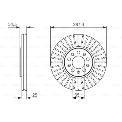 Disc frana BOSCH 0 986 479 914