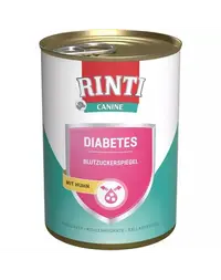RINTI Canine Diabetes chicken 400 g hrana caini diabetici, cu pui