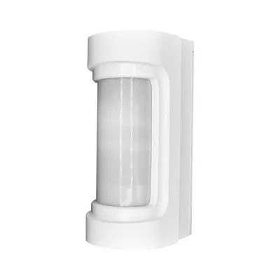 Detector de miscare exterior PIR si MW Optex VX Shield VXS-RDAM(W), 12 m, 90 grade, 16 zone, pet immunity, antimasking, alb