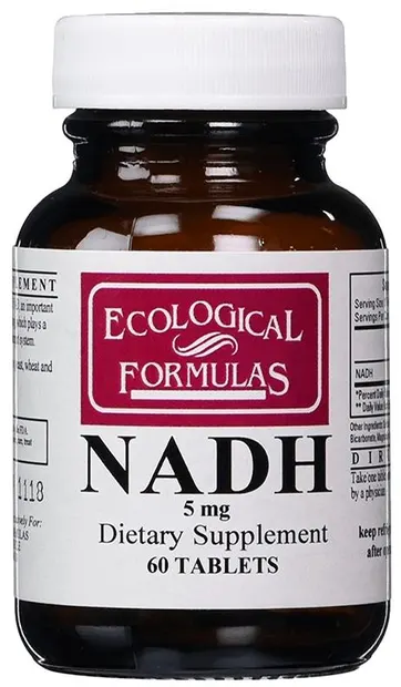 NADH, 5 mg, 60 tablets , Ecological Formulas