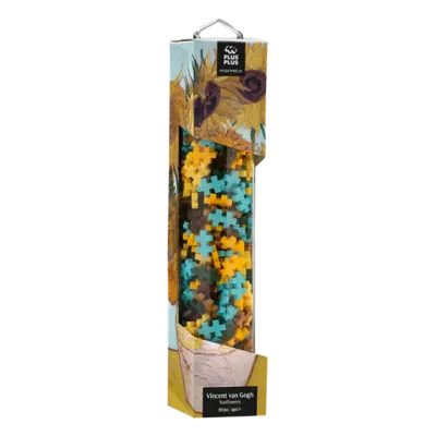 Set constructie Plus-Plus, tub creare tablou, Inspirat de Van Gogh