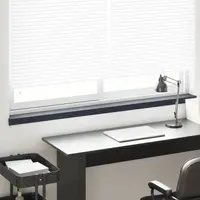 vidaXL Prag de fereastră Antracit cu fibră de lemn 120 x 15 x 4,5 cm