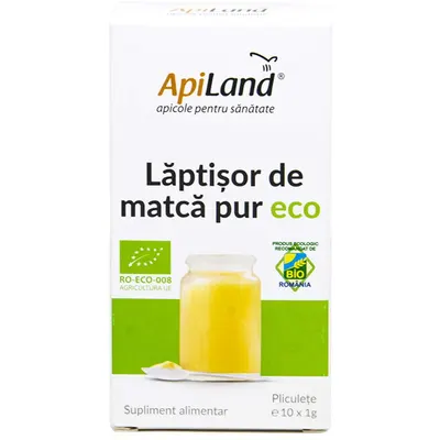 Laptisor de Matca Pur Ecologic/Bio 10 plicuri x 1gr