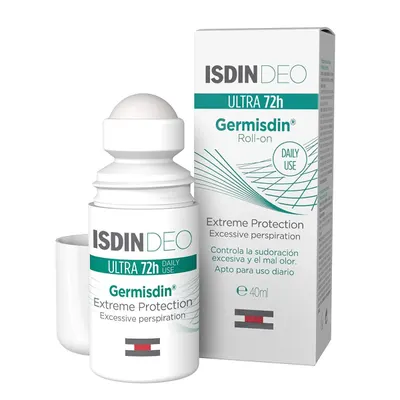 Deodorant Roll-On Isdin Germisdin Rx Antitranspirant 72 ore 40 ml