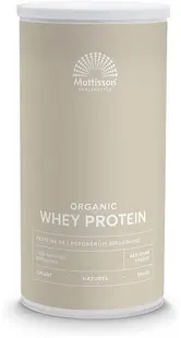 Organic Whey Protein, fără gust, 450 g, Mattisson Healthstyle