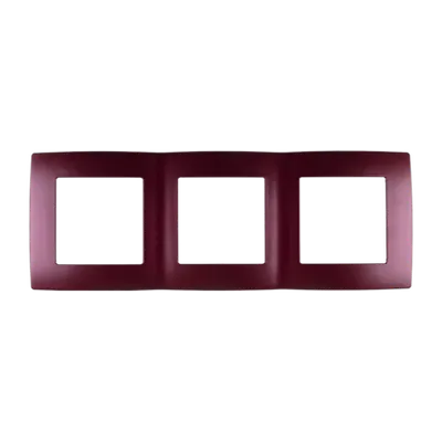 City Rama Trei Posturi Bordo Metallic