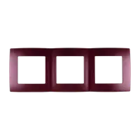 City Rama Trei Posturi Bordo Metallic