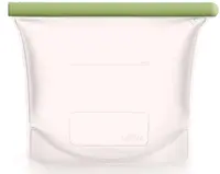Pungă din silicon pentru depozitare și congelare Lekue - 19.6 x 6.6 x 17 cm, 1 l
