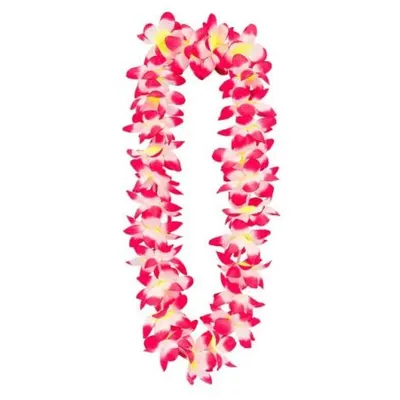 Ghirlanda hawaii flori roz