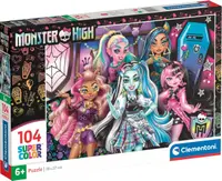 Puzzle pentru copii Clementoni din 104 piese - Monster High (varianta 1)