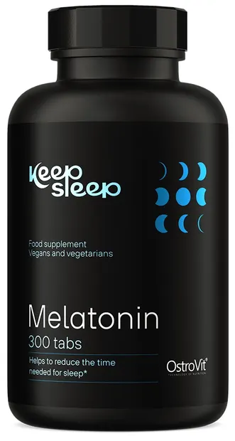 Melatonin, 1 mg, 300 tablete, OstroVit