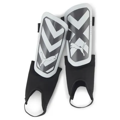Apărători de tibie ULTRA Light Ankle pentru fotbal, adulți, PUMA Black White