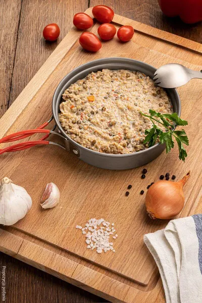 Mâncare liofilizată Quinoa cu linte verde 135g