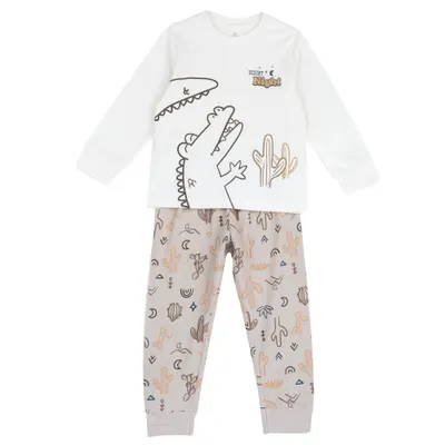 Pijama copii Chicco, alb, 01504-70MC