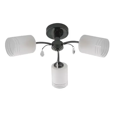 Lustra Jessie Crom+Alb 3xE27 60W