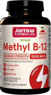 Methyl B-12, 5000 mcg, 60 comprimate masticabile, Jarrow Formulas