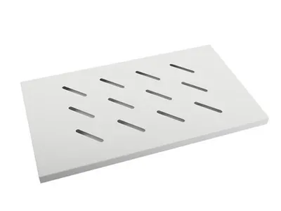 Poliță fixă 19" 1U / 486x270 mm, max. 120 kg, gri