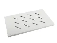 Poliță fixă 19" 1U / 486x270 mm, max. 120 kg, gri