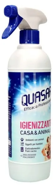 Spray igienizant Quasar - Casa & Animali, 580 ml
