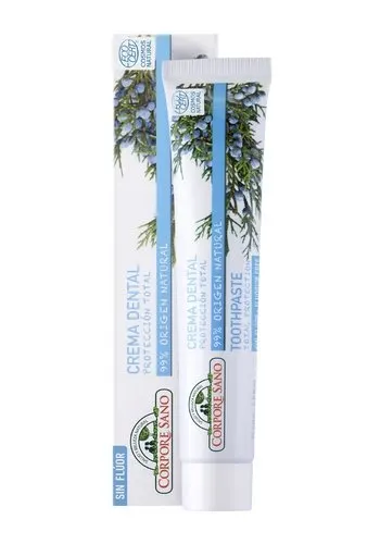 Pasta de dinti Total Protection cu cimbru, menta, rozmarin, ienupar si salvie Corpore Sano 75 ml