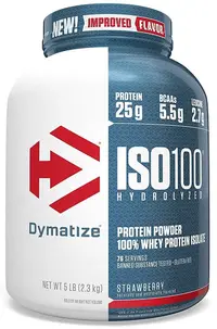ISO 100, căpșună, 2.3 kg, Dymatize