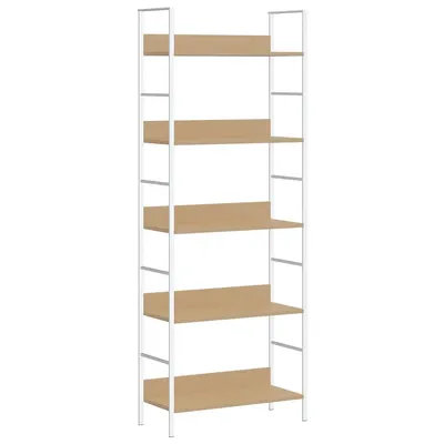 vidaXL Etajeră cărți 5 rafturi, stejar, 60x27,6x158,5cm lemn prelucrat