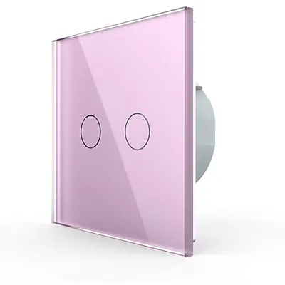 Intrerupator dublu wireless RF Roz
