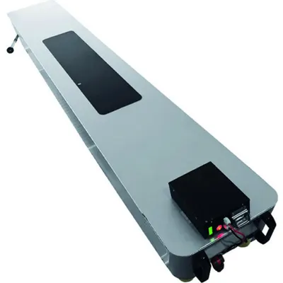 Robot autonom curatare panouri fotovoltaice 200W pentru doua randuri de panouri 2x2384mm